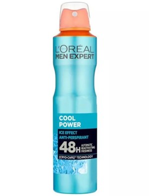 اسپری بدن Loreal مدل Cool Power