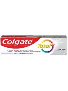 خمیر دندان Colgate مدل Total 12 Clean Mint