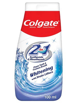 خمیر دندان Colgate مدل Whitening 2 in 1