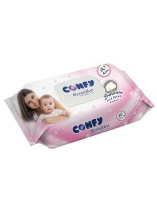 دستمال مرطوب کودک Confy مدل Sensitive