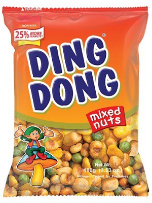 آجیل Ding Dong مدل Mixed Nuts