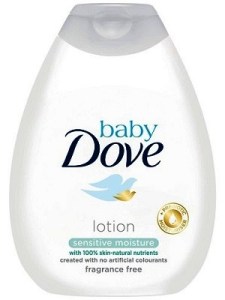 لوسیون بدن کودک Dove مدل Sensitive Moisture