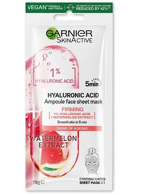 ماسک صورت Garnier مدل Hyaluronic Acid