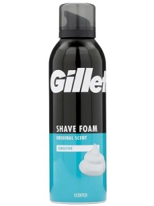 فوم اصلاح Gillette مدل Original Scent Sensitive