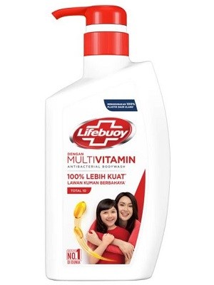 شامپو بدن Lifebuoy مدل Multi Vitamin Total 10