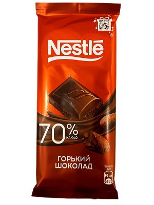 شکلات Nestle مدل 70% نستله