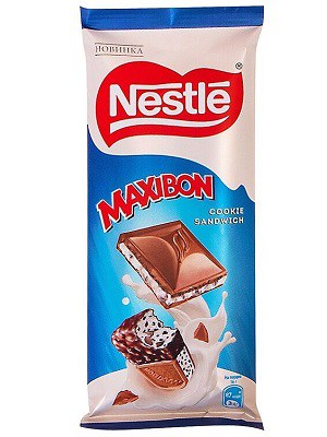 شکلات Nestle مدل Maxibon Cookie