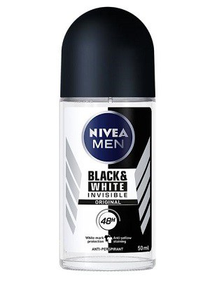 رول ضد تعریق مردانه Nivea مدل Invisible Black and White Orginal 