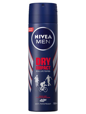 اسپری مردانه Nivea مدل Dry Impact