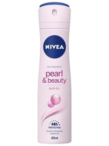 اسپری Nivea مدل Pearl & Beauty