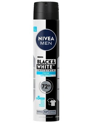 اسپری بدن Nivea مدل Black & White Invisible Active