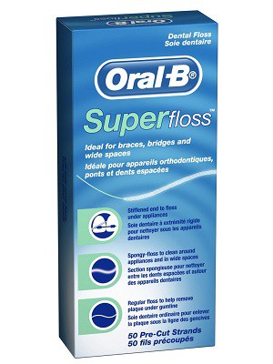 نخ دندان Oral B مدل Super Floss