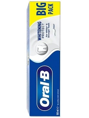 خمیر دندان Oral B مدل Whitening Protect