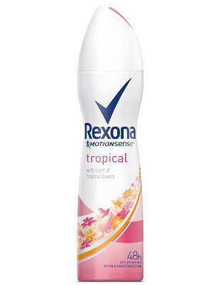 اسپری ضد تعریق زنانه Rexona مدل Tropical
