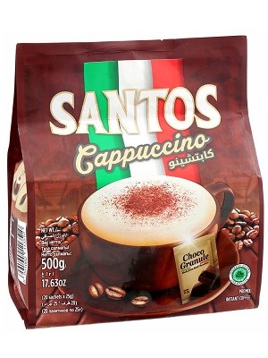 کاپوچینو Santos بسته 20 عددی 
