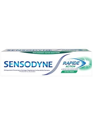 خمیر دندان Sensodyne مدل Rapid Action