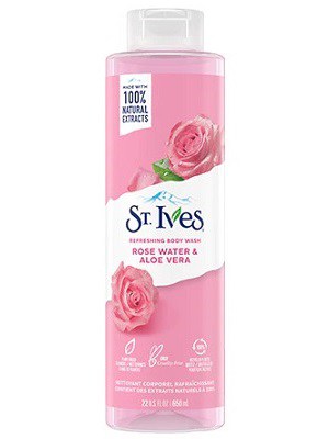 شامپو بدن St Ives مدل Rose Water & Aloe Vera