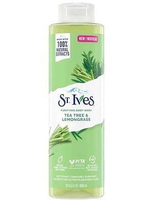 شامپو بدن St Ives مدل Tea Tree & Lemongrass