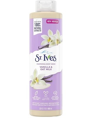 شامپو بدن St Ives مدل Vanilla & Oat Milk