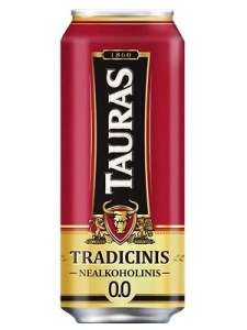 آبجو Tauras مدل Tradicinis حجم 500 میلی لیتر