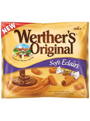 شکلات Werthers Original مدل Soft Eclairs وردرز